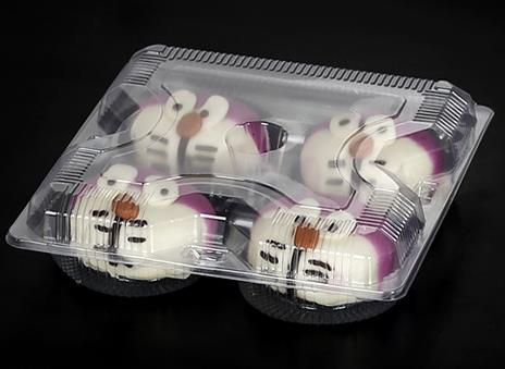 六(liu)格帶蓋(gài)小籠包(bāo)盒